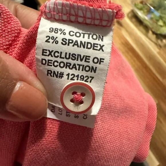 Johnnie-O Surfside Coral Reef Polo Shirt – Light Red, Men’s - Picture 6 of 7